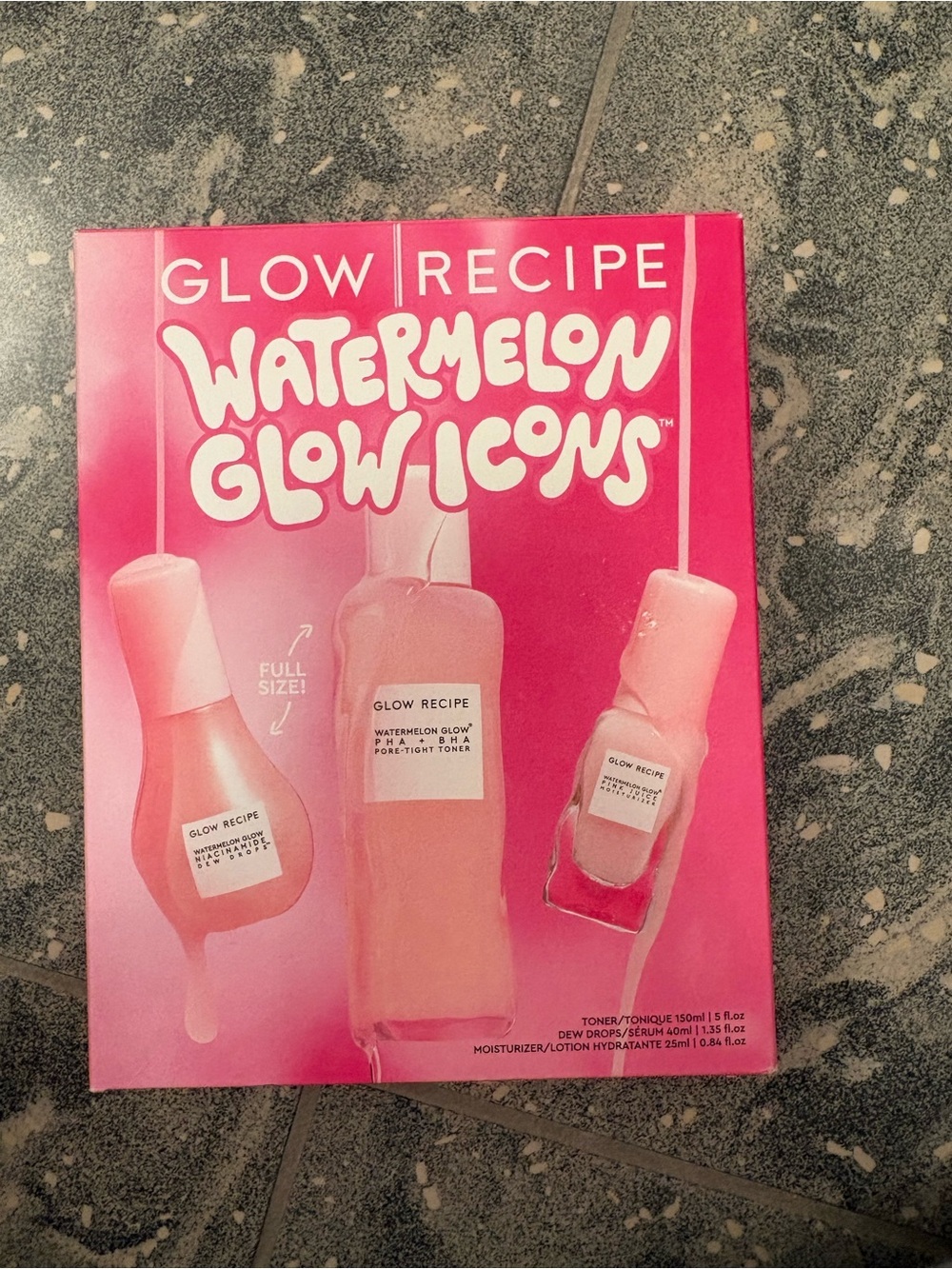 Glow Recipe Watermelon Glow Icons Set — NOT INCLUDING DEW DROPS